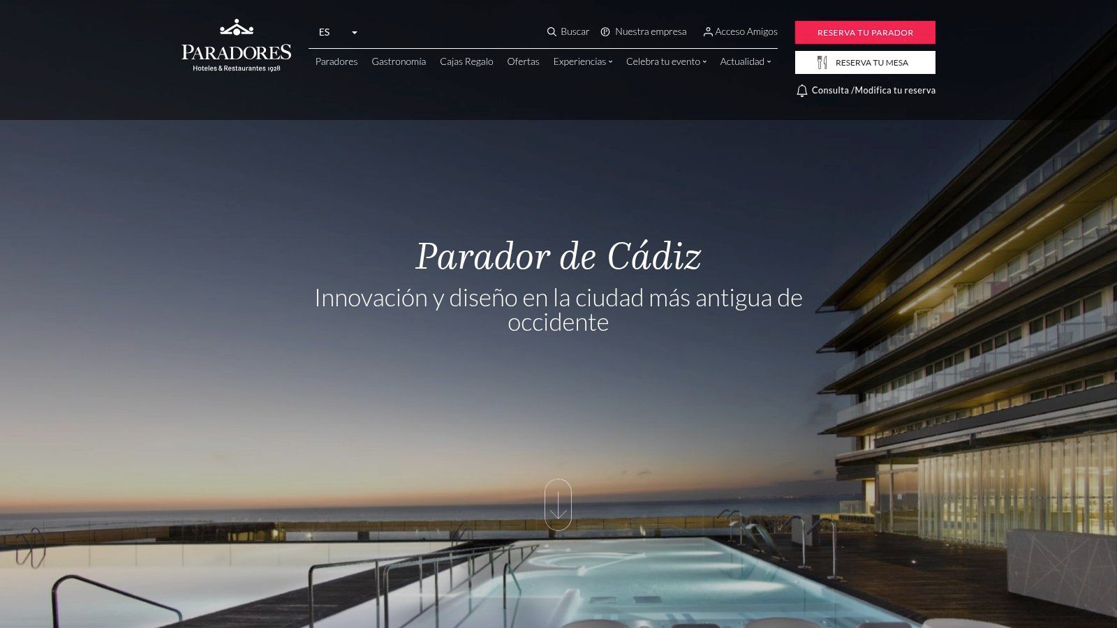 Parador de Cádiz – Hotel Atlántico