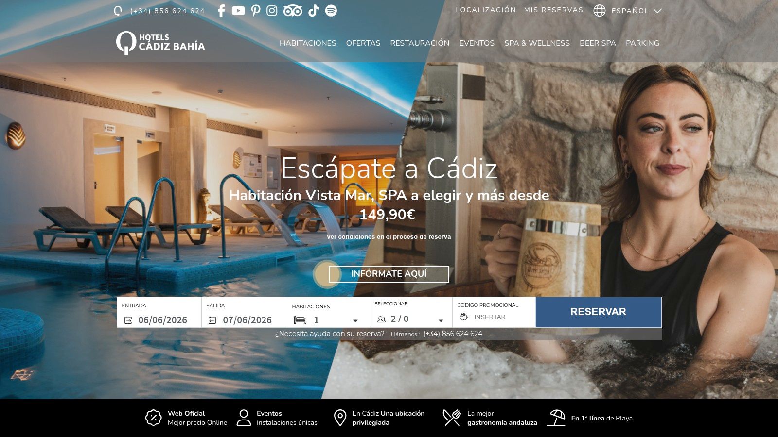 Hotel Cádiz Bahía (Q Hotels)