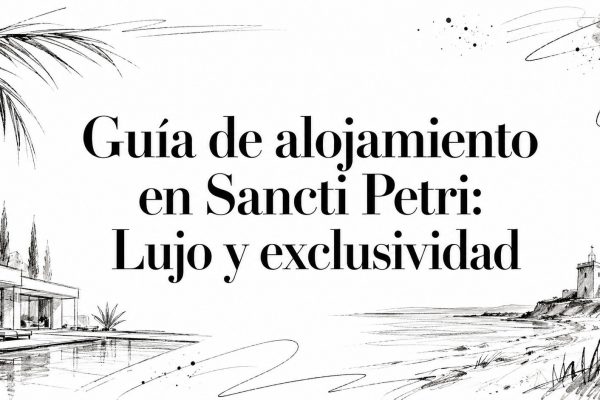 Guía de alojamiento en Sancti Petri: Lujo y exclusividad