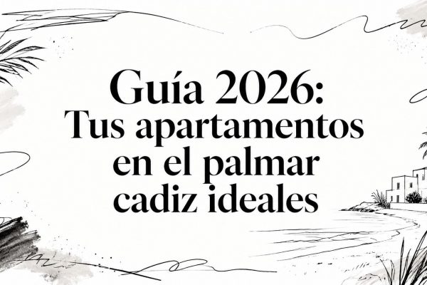 Guía 2026: Tus apartamentos en el palmar cadiz ideales