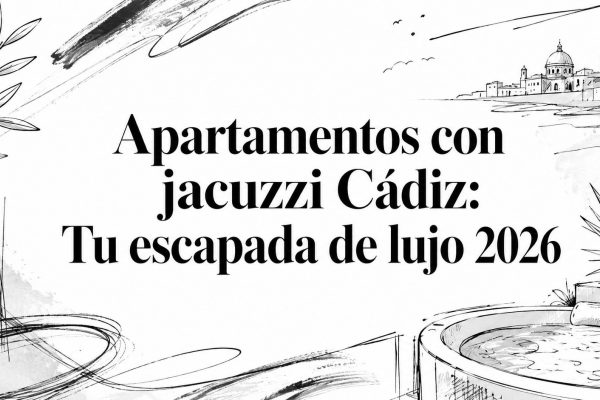Apartamentos con jacuzzi Cádiz: Tu escapada de lujo 2026