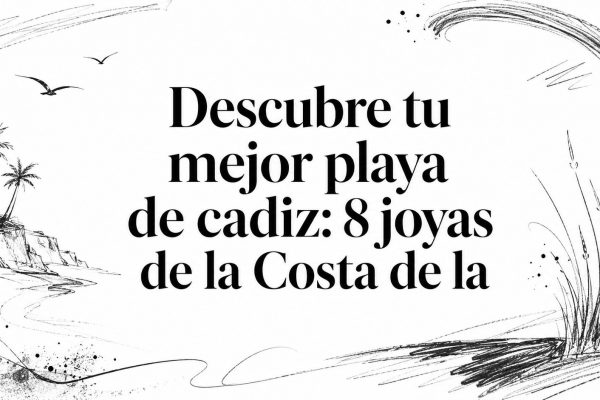 Descubre tu mejor playa de cadiz: 8 joyas de la Costa de la