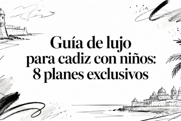 Guía de lujo para cadiz con niños: 8 planes exclusivos