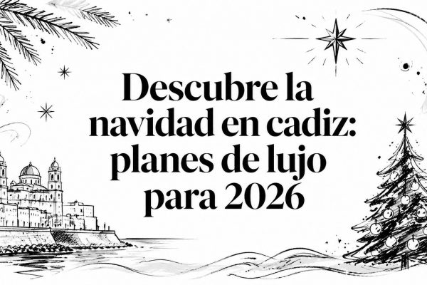 Descubre la navidad en cadiz: planes de lujo para 2026