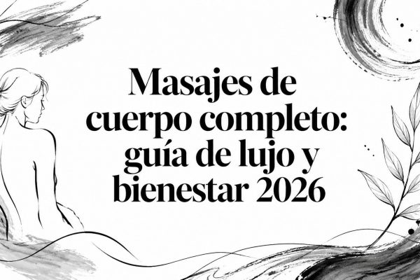 Masajes de cuerpo completo: guía de lujo y bienestar 2026