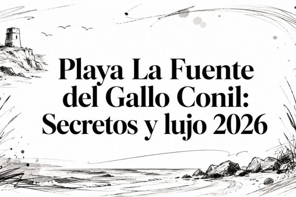 Playa La Fuente del Gallo Conil: Secretos y lujo 2026