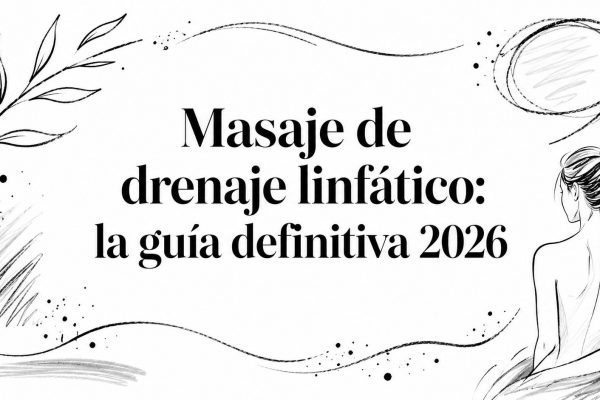 Masaje de drenaje linfático: la guía definitiva 2026