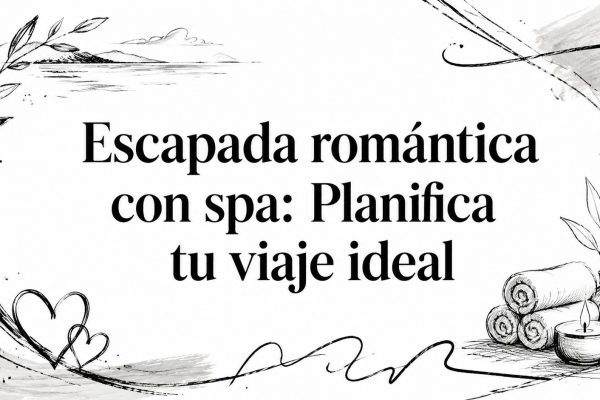 Escapada romántica con spa: Planifica tu viaje ideal