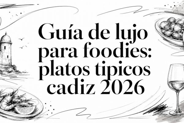 Guía de lujo para foodies: platos tipicos cadiz 2026