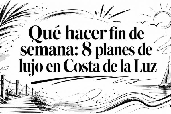 Qué hacer fin de semana: 8 planes de lujo en Costa de la Luz